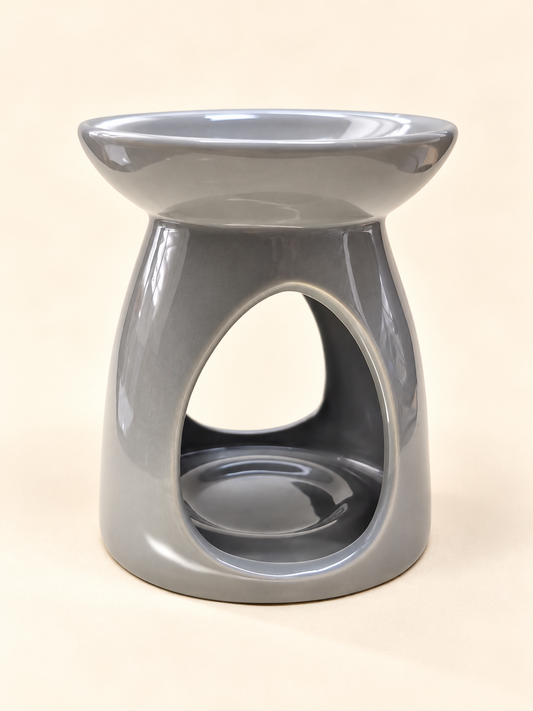 Grey Tear-Drop Wax Melter