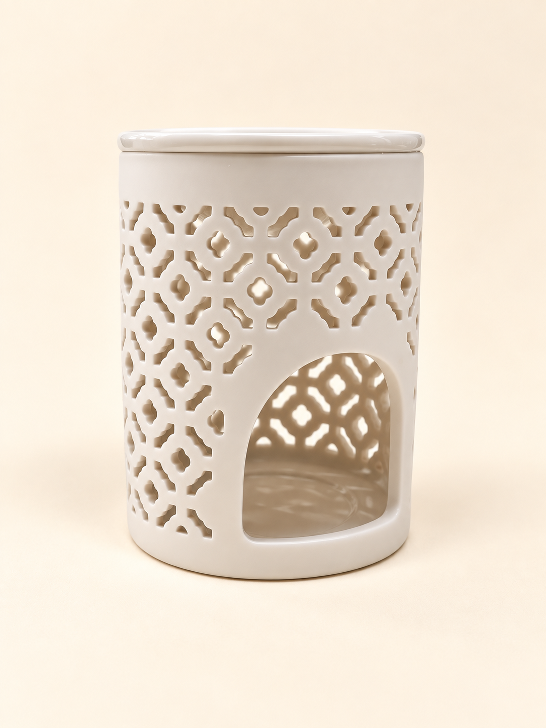 Geometric Cut-Out Wax Melter