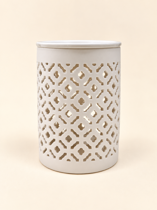 Geometric Cut-Out Wax Melter